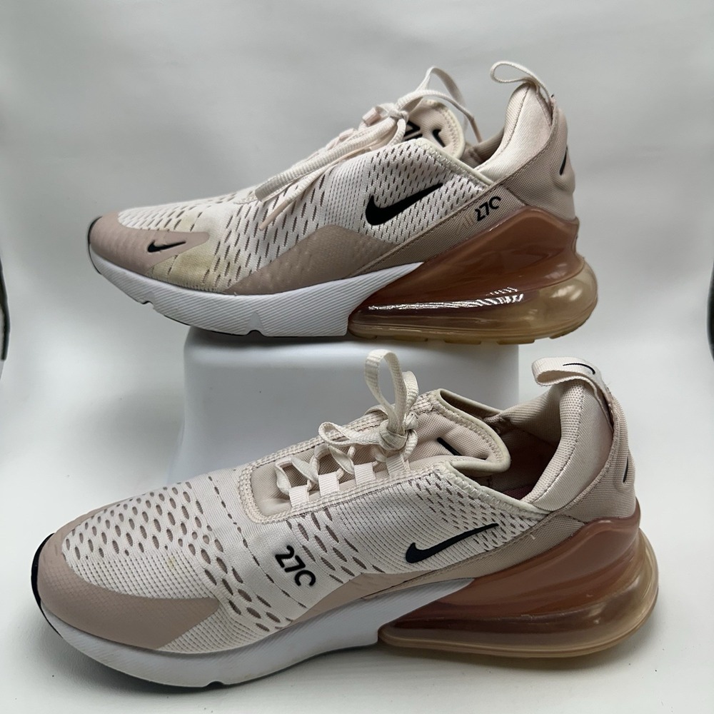 Womens NIKE AIR MAX 270 PINK-BLACK Size 11 AH6789-604 Shoes - Picture 7 of 10